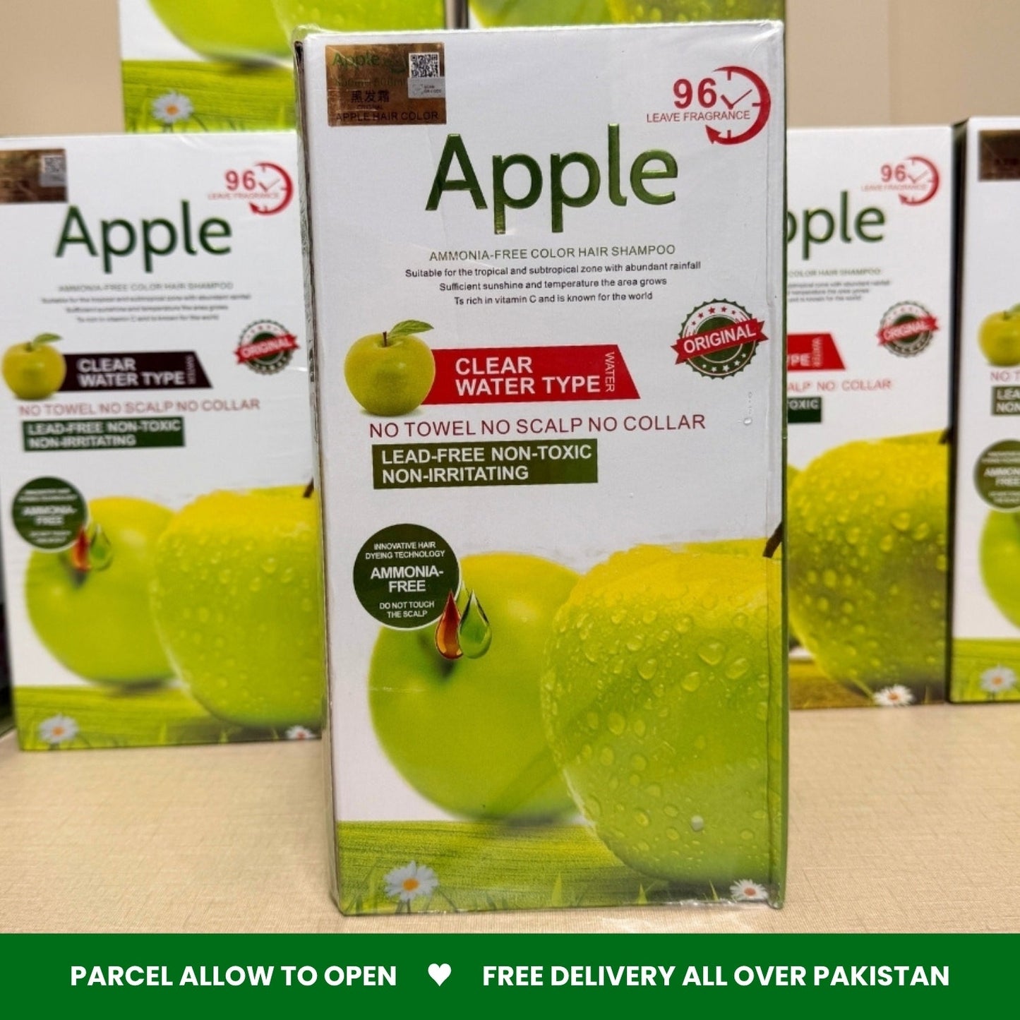 Apple Hair Color | Original | Ammonia-Free | 2x 500ML