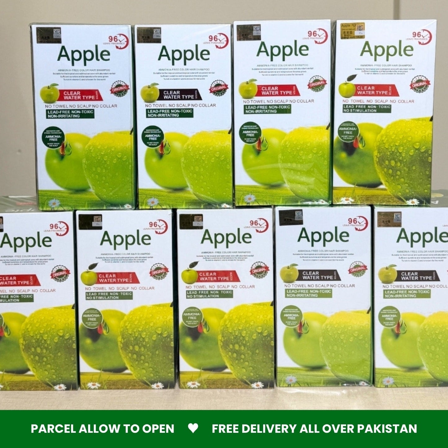 Apple Hair Color | Original | Ammonia-Free | 2x 500ML