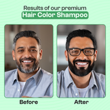 Kiwinz Hair Color Shampoo For Men Hair and Beard