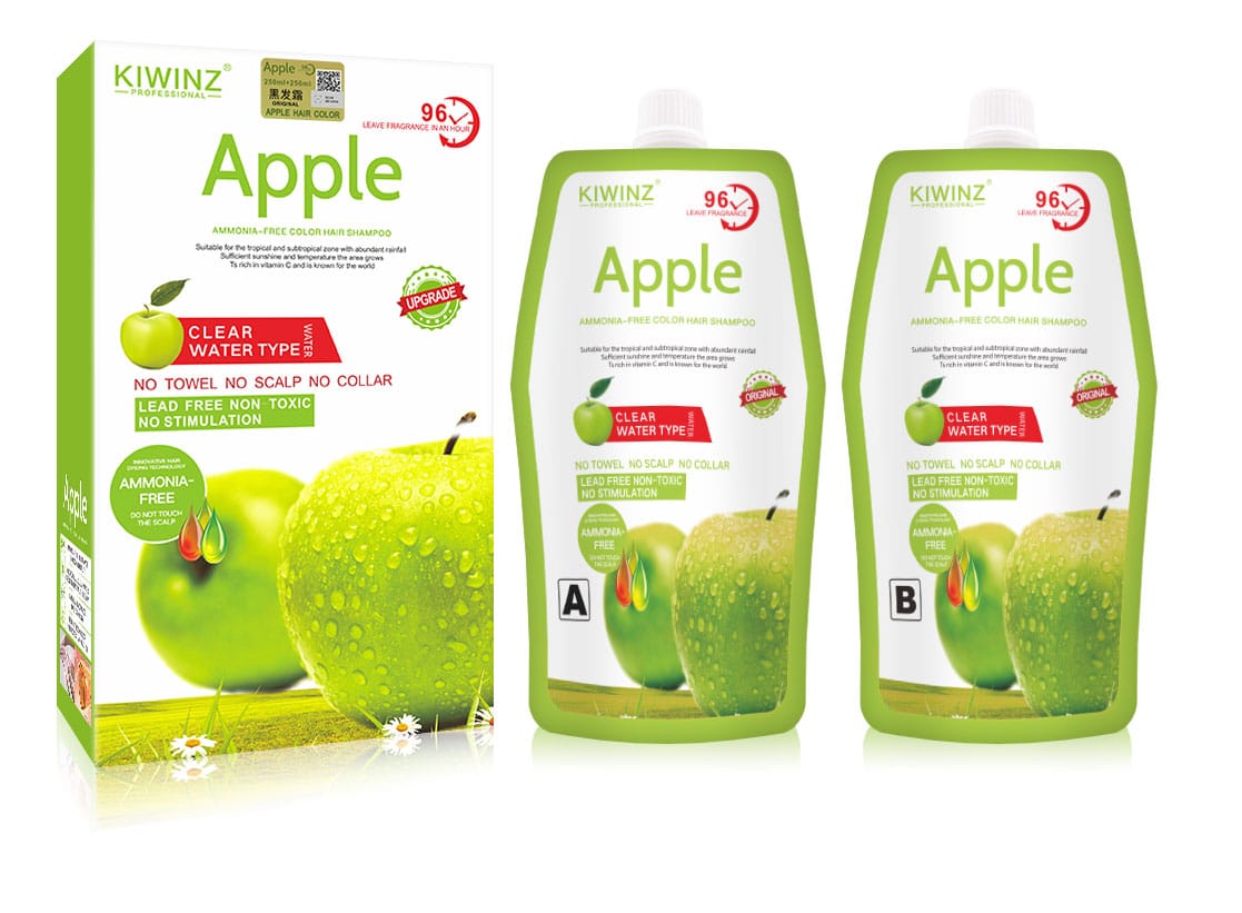 Kiwinz Professional Apple Hair Color | 500ML + 500ML